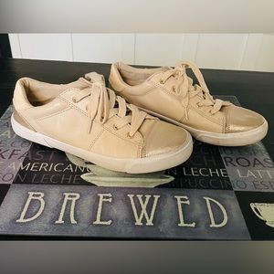 Metallic Glitter Toe Sneakers